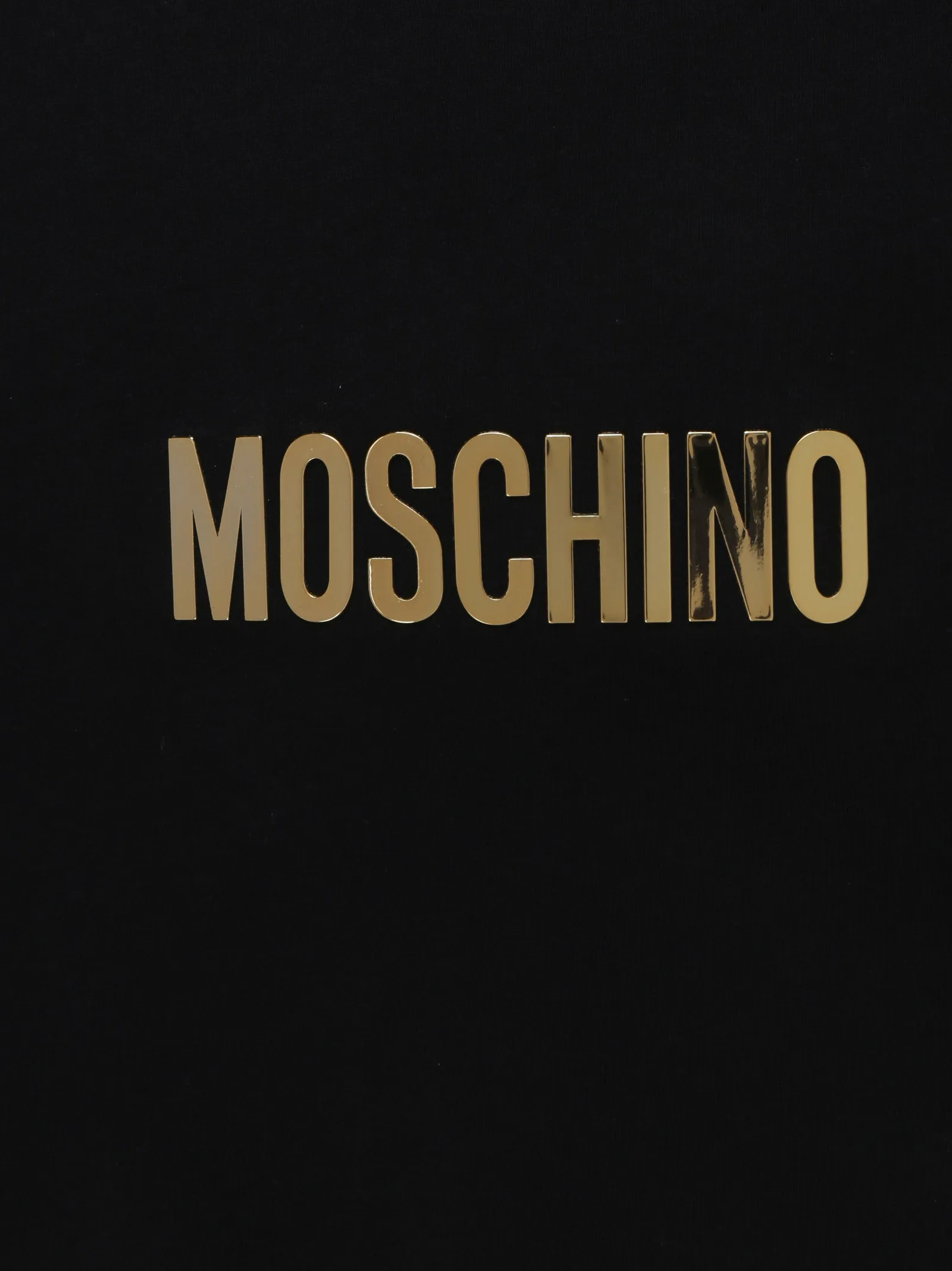 Moschino Logo Printed Crewneck T-Shirt