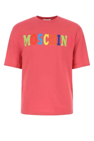 Moschino Logo Printed Crewneck T-Shirt