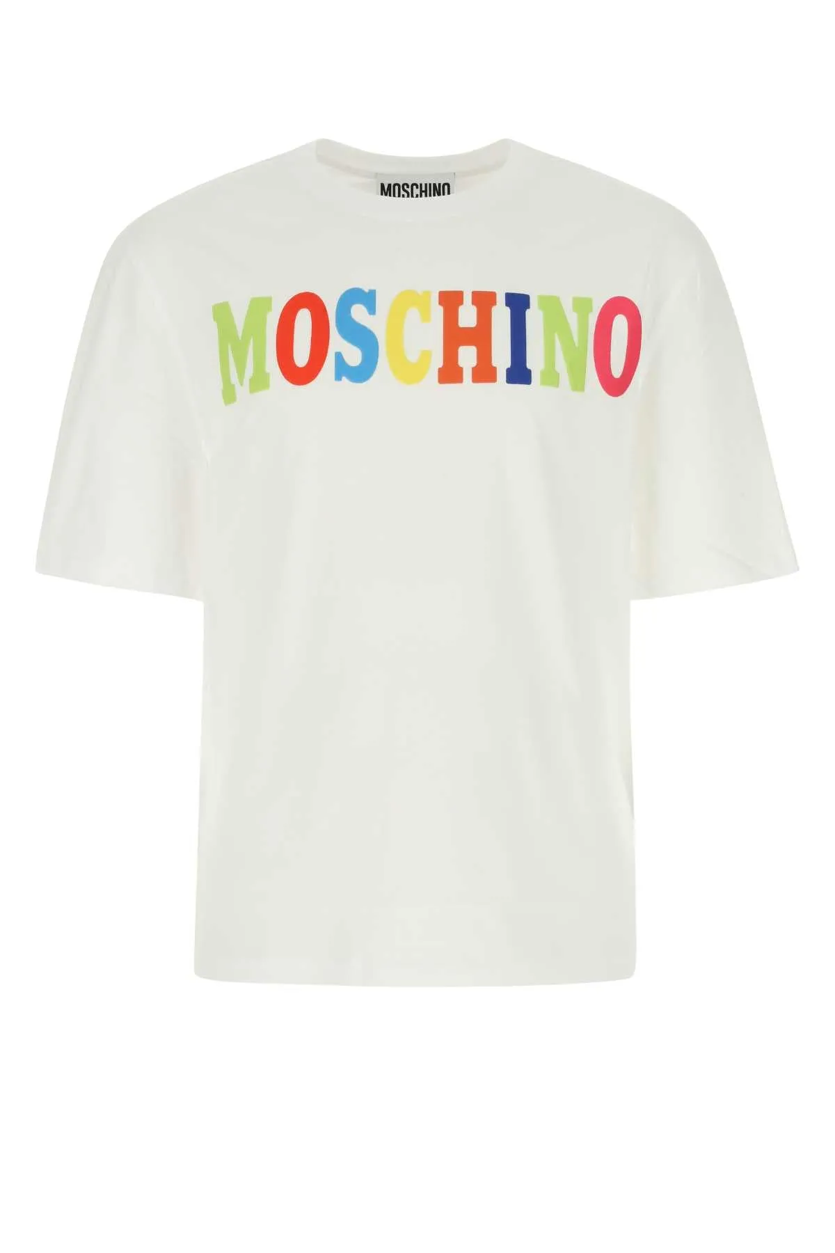 Moschino Logo Printed Crewneck T-Shirt