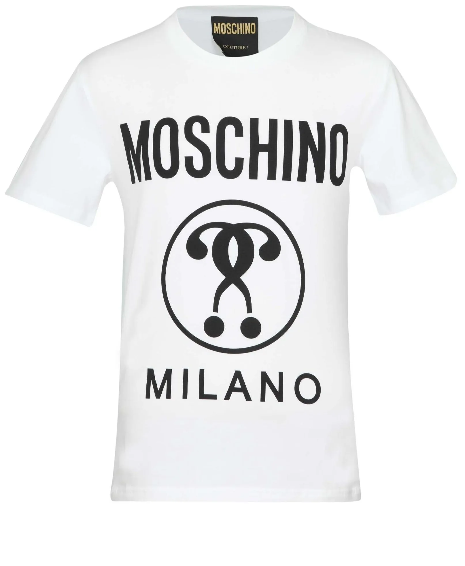 Moschino Logo Printed Crewneck T-Shirt