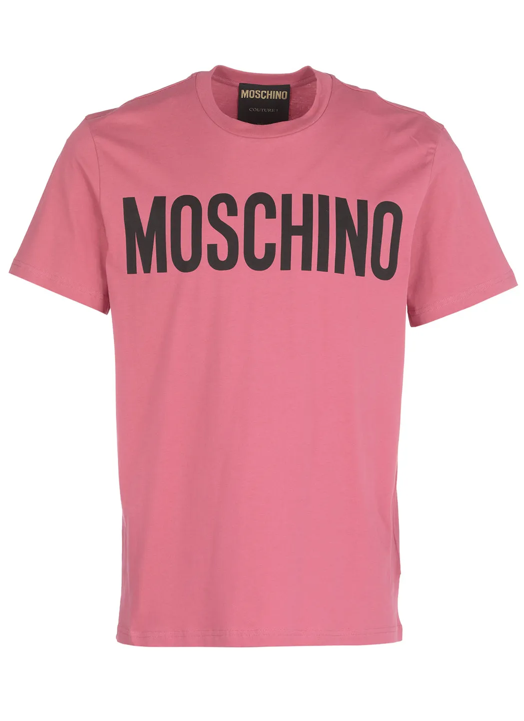 Moschino Logo Printed Crewneck T-Shirt