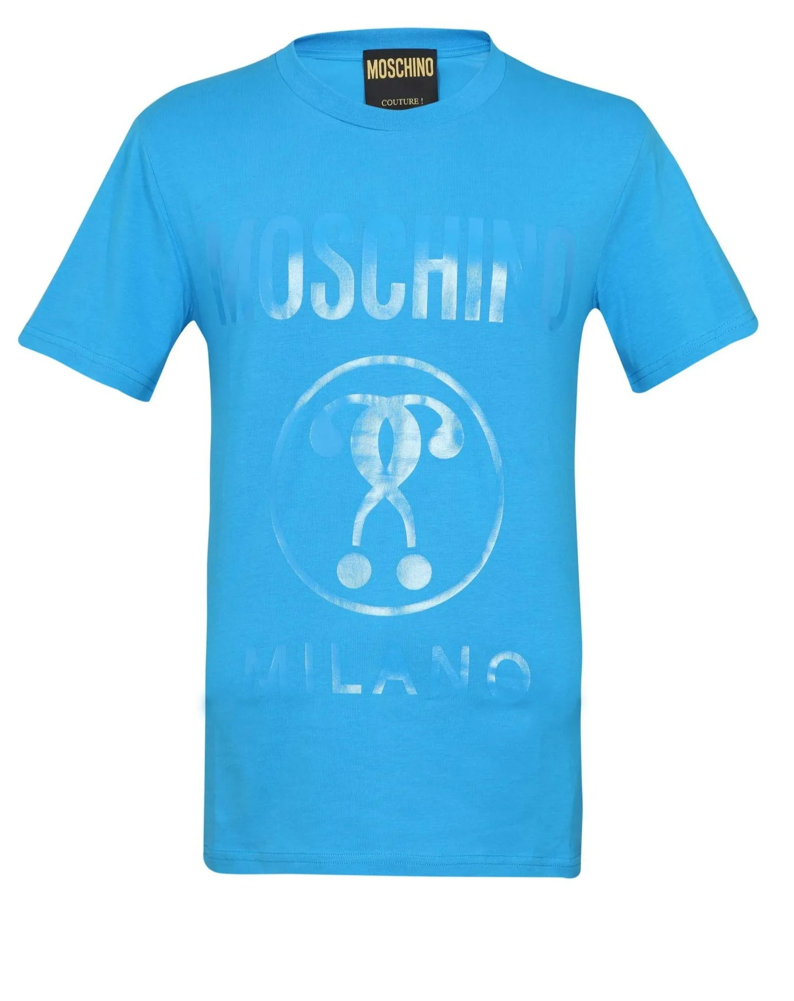 Moschino Logo Printed Crewneck T-Shirt