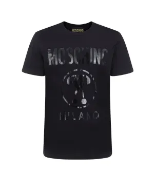 Moschino Logo Printed Crewneck T-Shirt