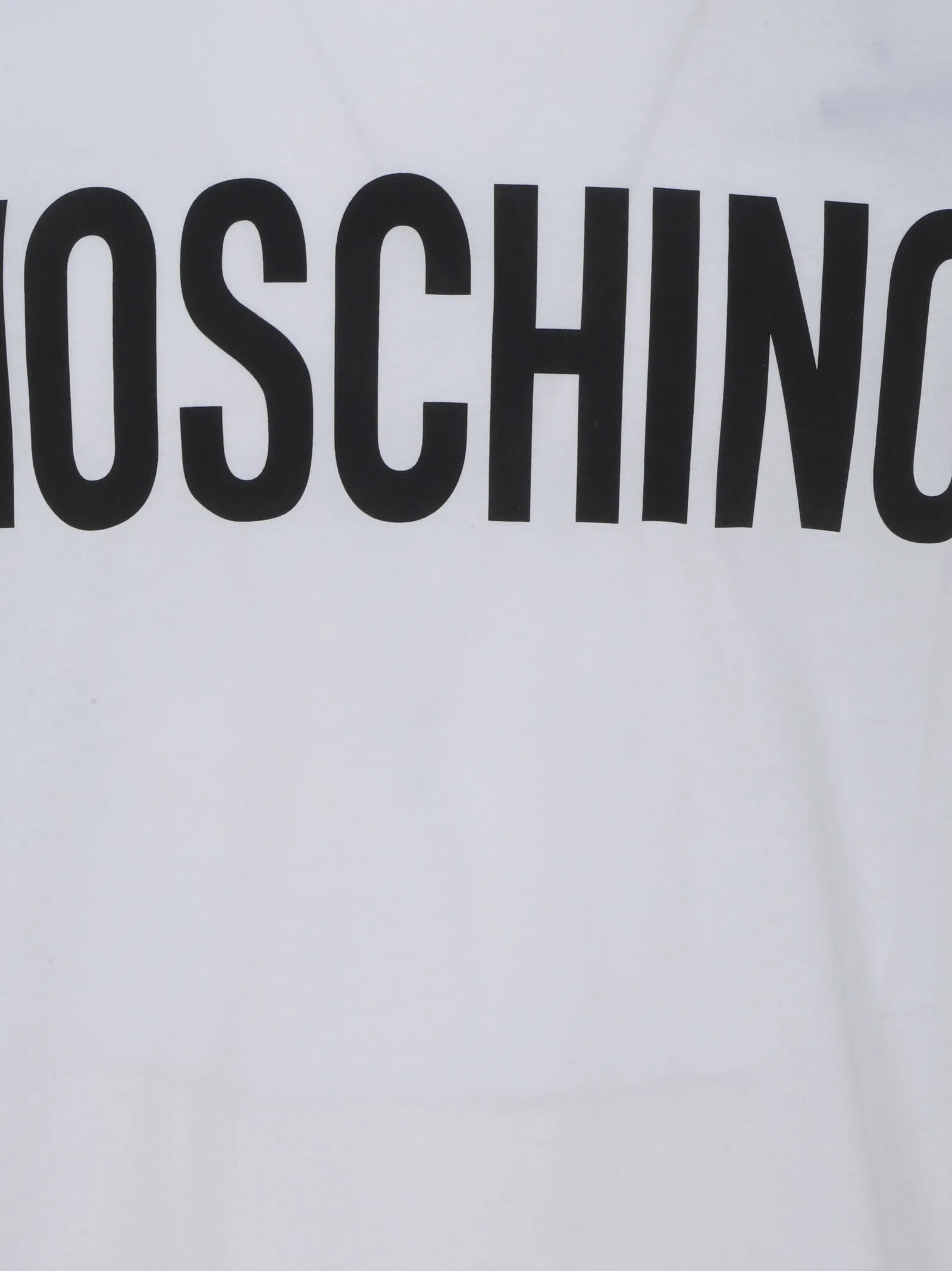 Moschino Logo Printed Crewneck T-Shirt