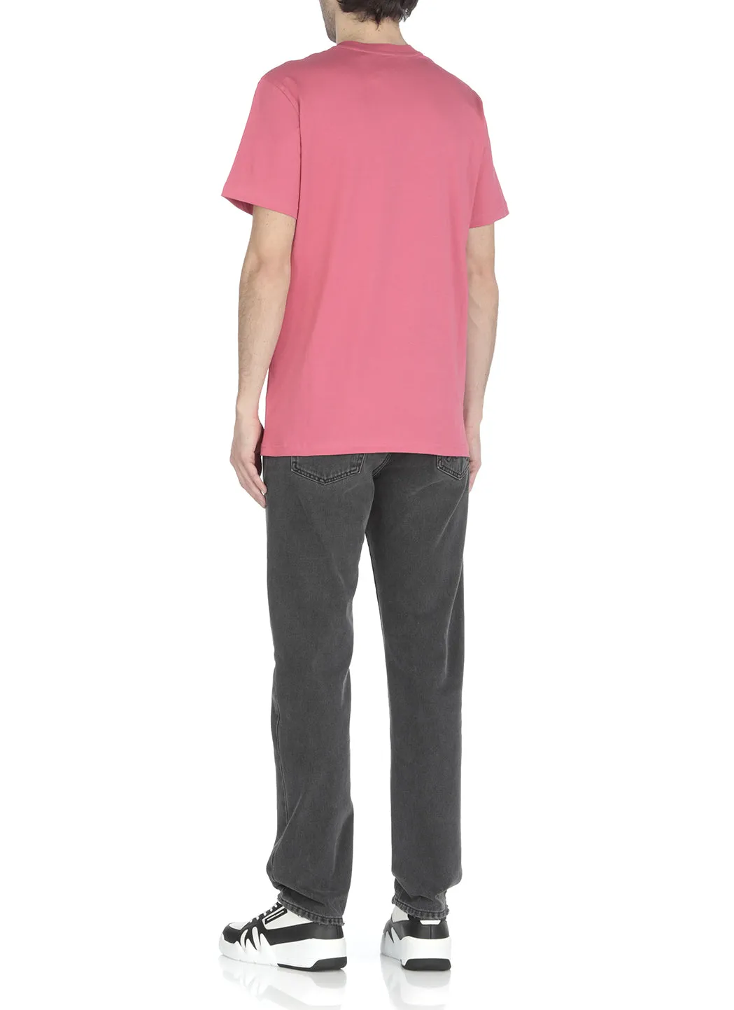 Moschino Logo Printed Crewneck T-Shirt