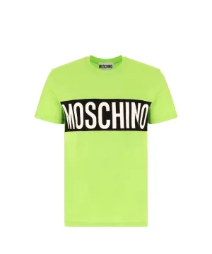Moschino Logo Printed Crewneck T-Shirt