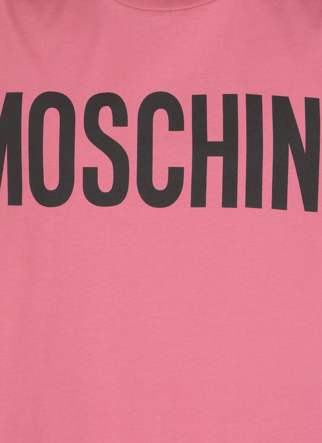 Moschino Logo Printed Crewneck T-Shirt