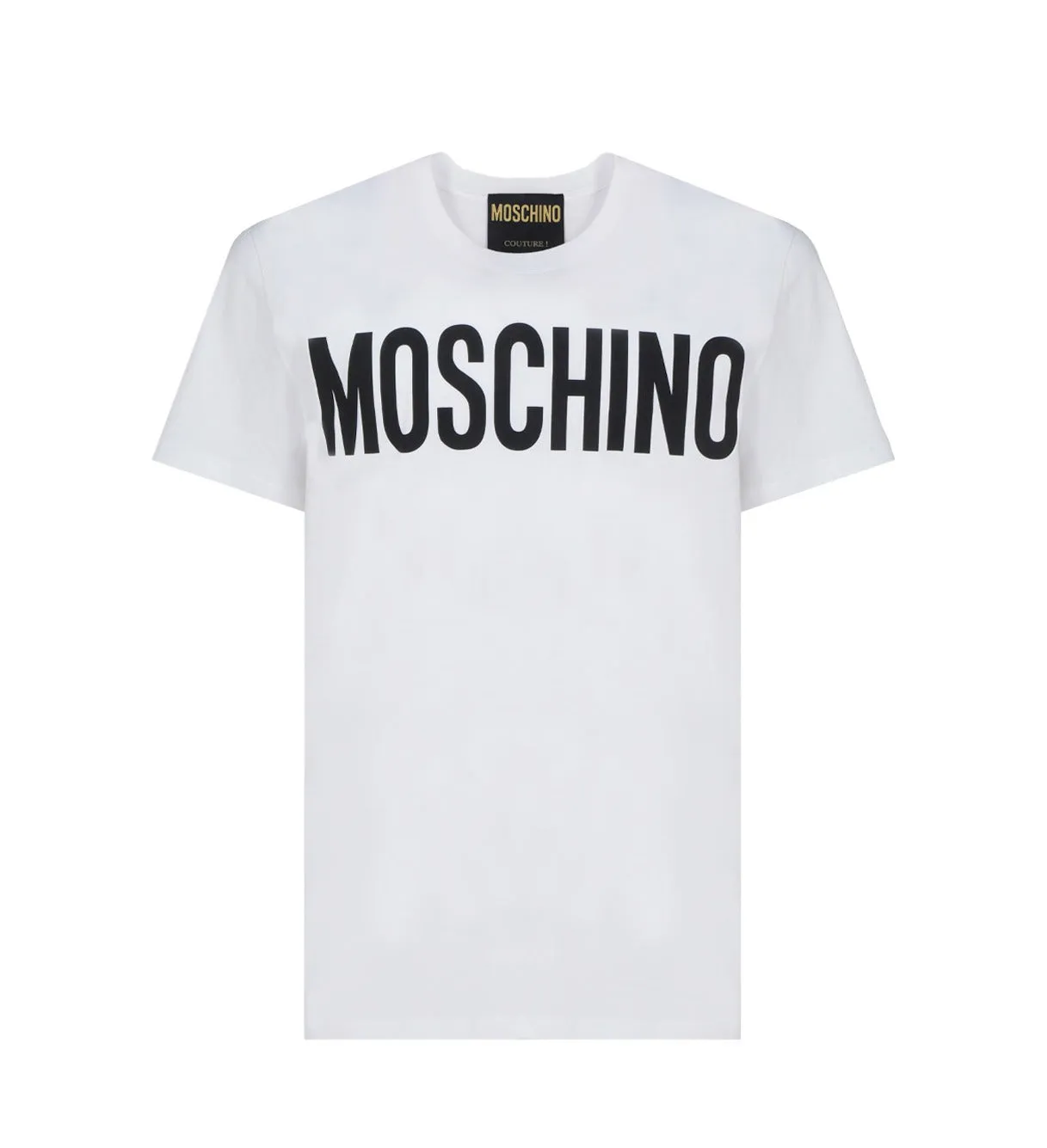 Moschino Logo Printed Crewneck T-Shirt