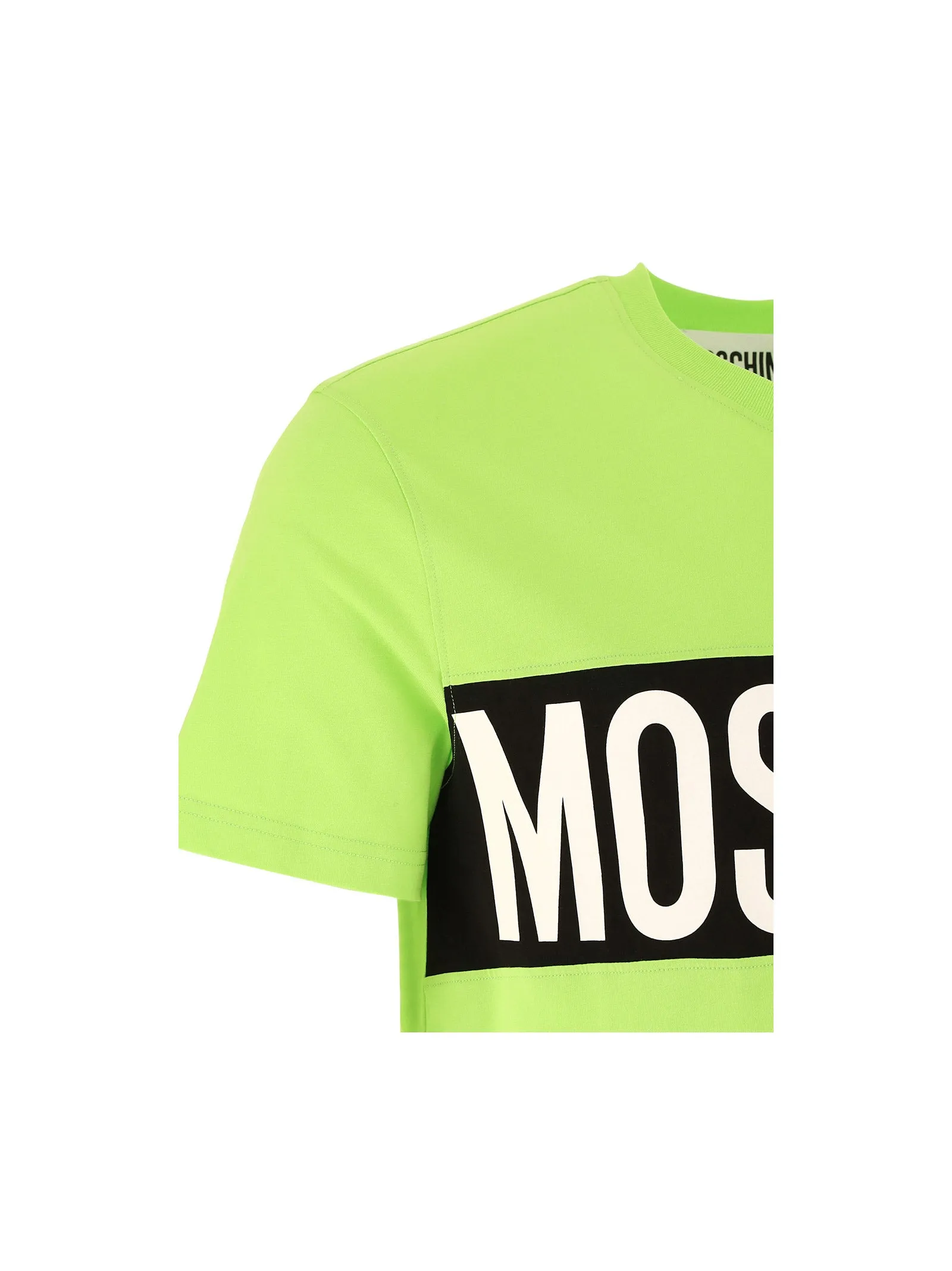 Moschino Logo Printed Crewneck T-Shirt