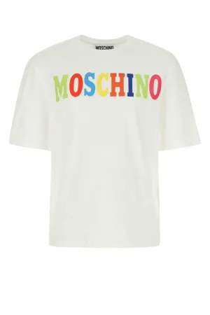 Moschino Logo Printed Crewneck T-Shirt