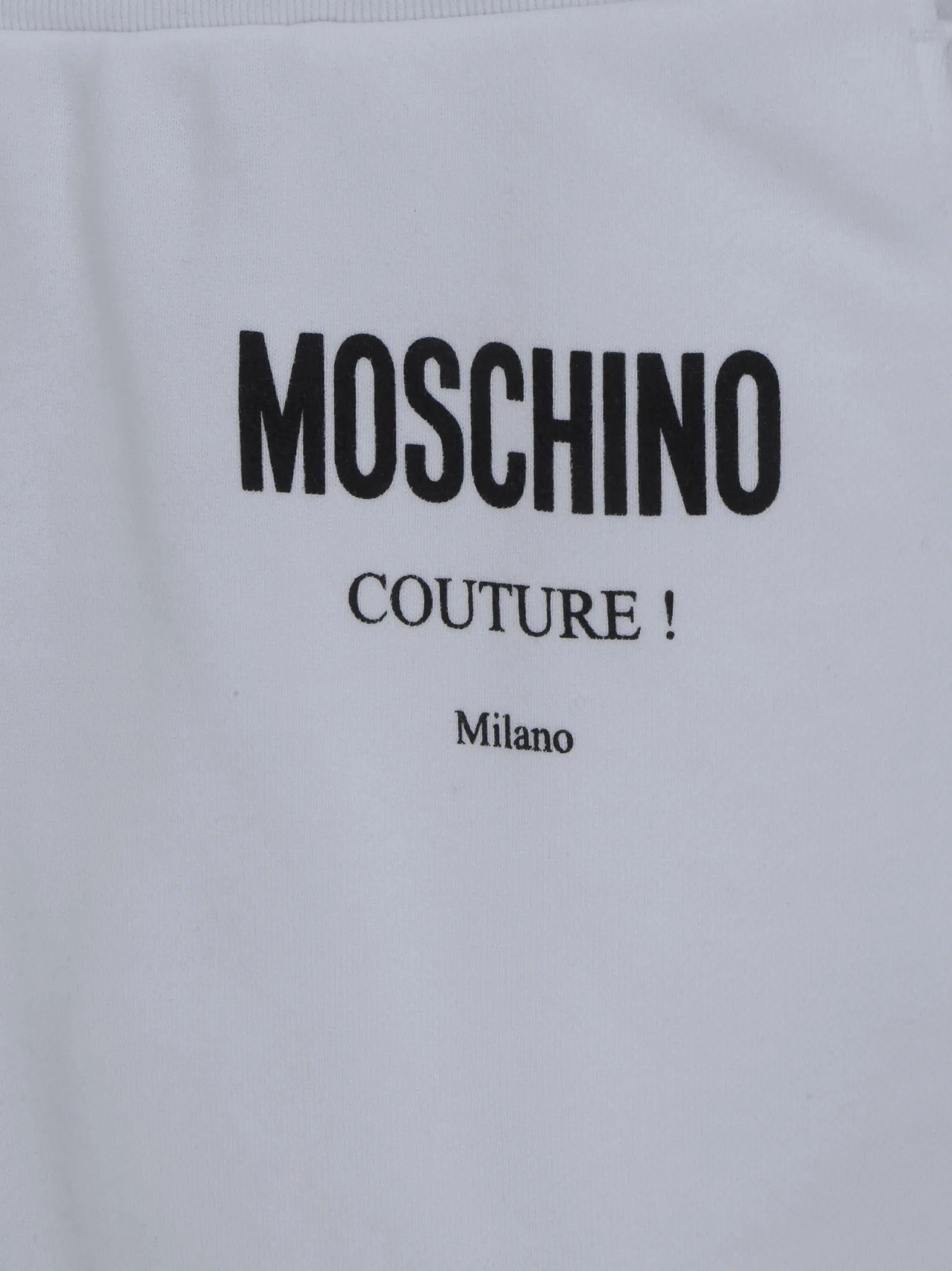 Moschino Logo Printed Drawstring Shorts