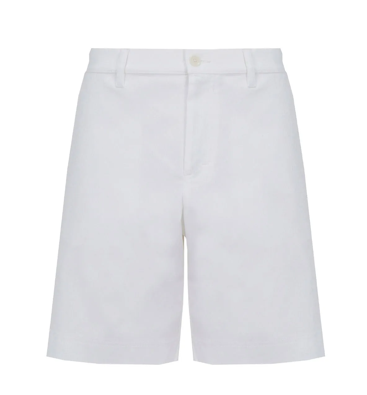Moschino Logo Printed Straight Leg Shorts