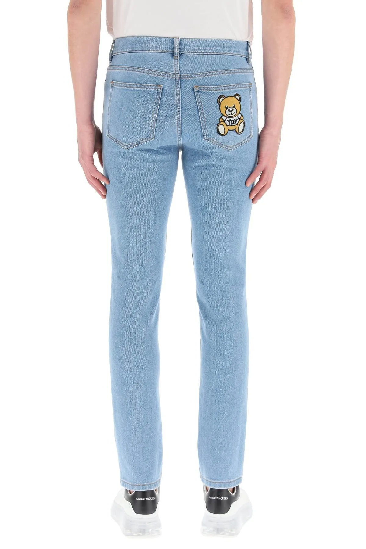 Moschino Mid-Waisted Slim Cut Jeans