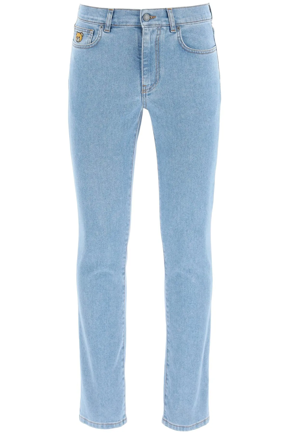 Moschino Mid-Waisted Slim Cut Jeans
