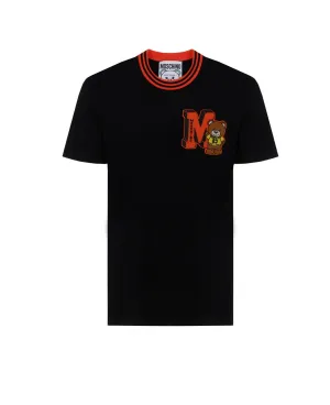 Moschino Teddy Bear Patch Crewneck T-Shirt
