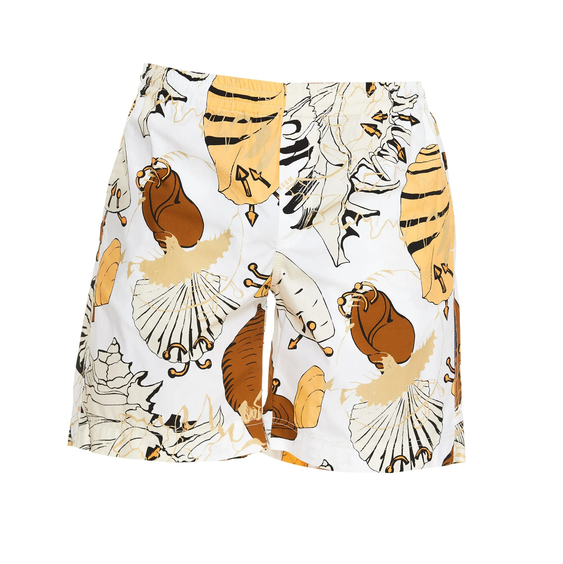 MSGM All-Over Printed Bermuda Shorts