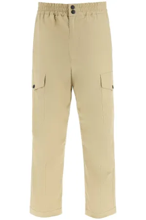 MSGM Buttoned Straight Leg Cargo Pants