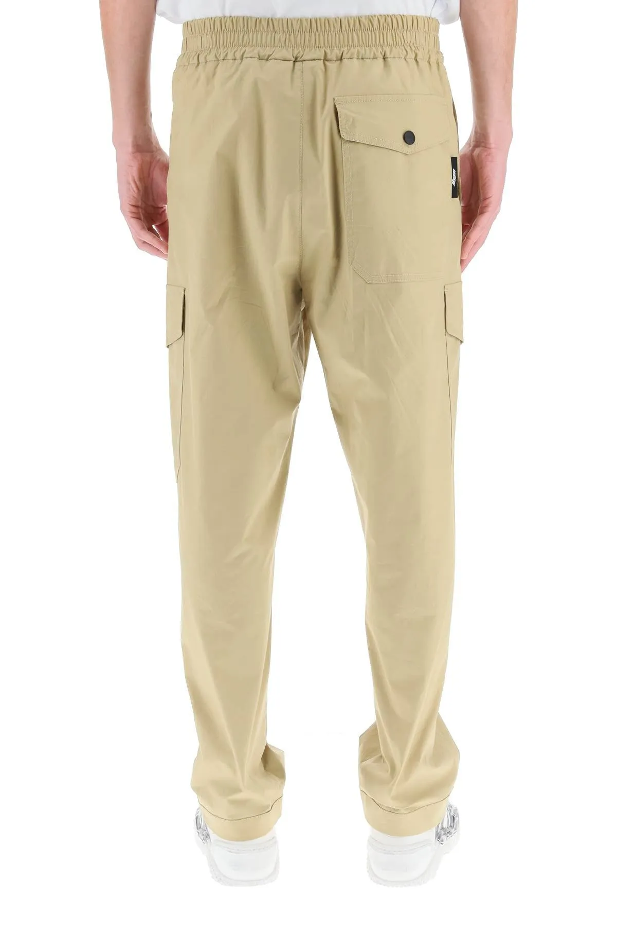 MSGM Buttoned Straight Leg Cargo Pants