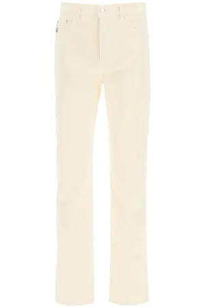 MSGM High Rise Straight-Leg Jeans