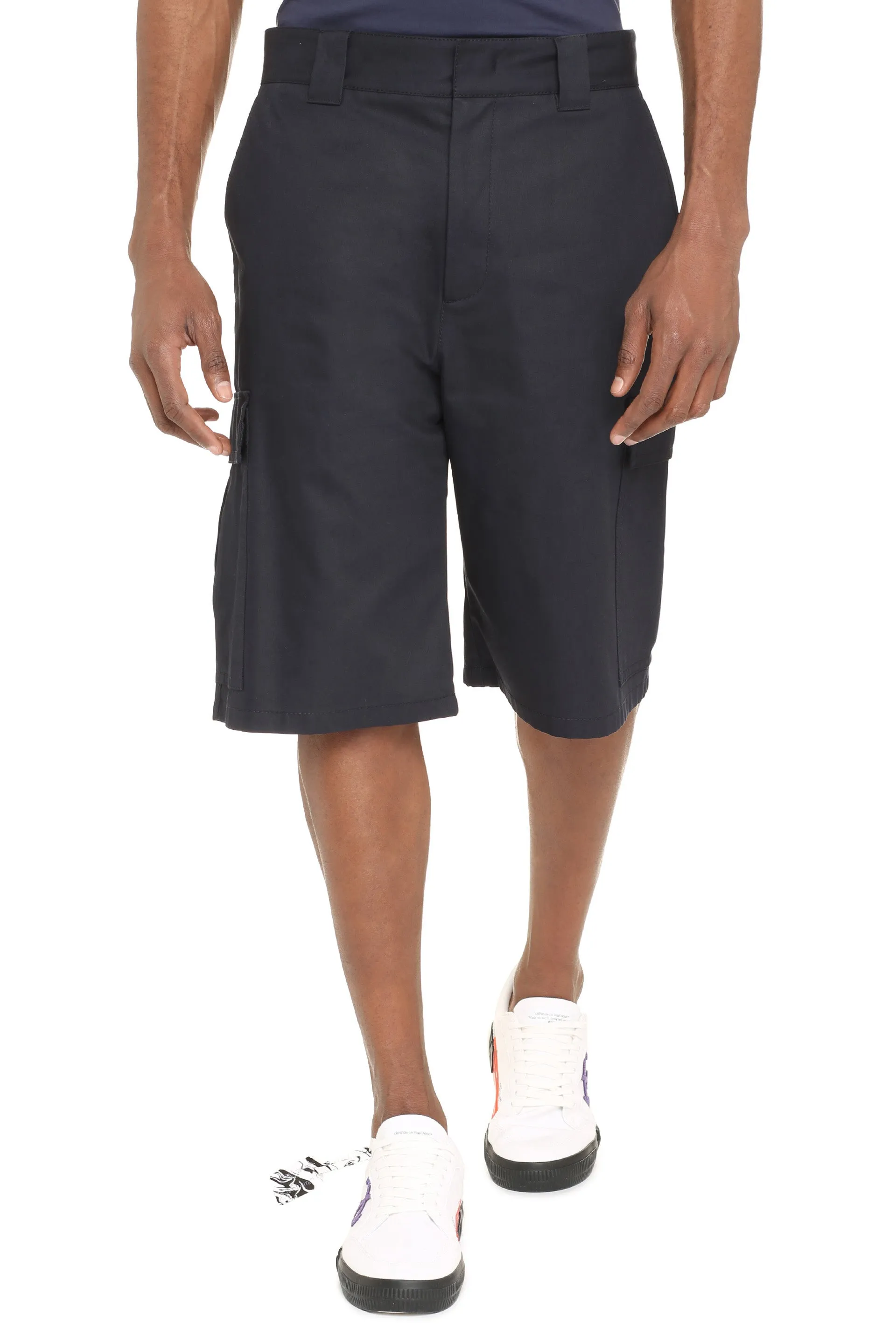 MSGM Knee-Length Cargo Shorts