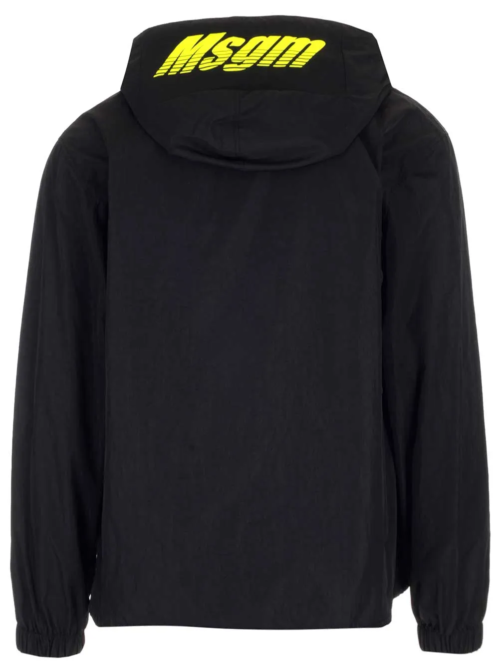 MSGM Logo Print Hooded Jacket