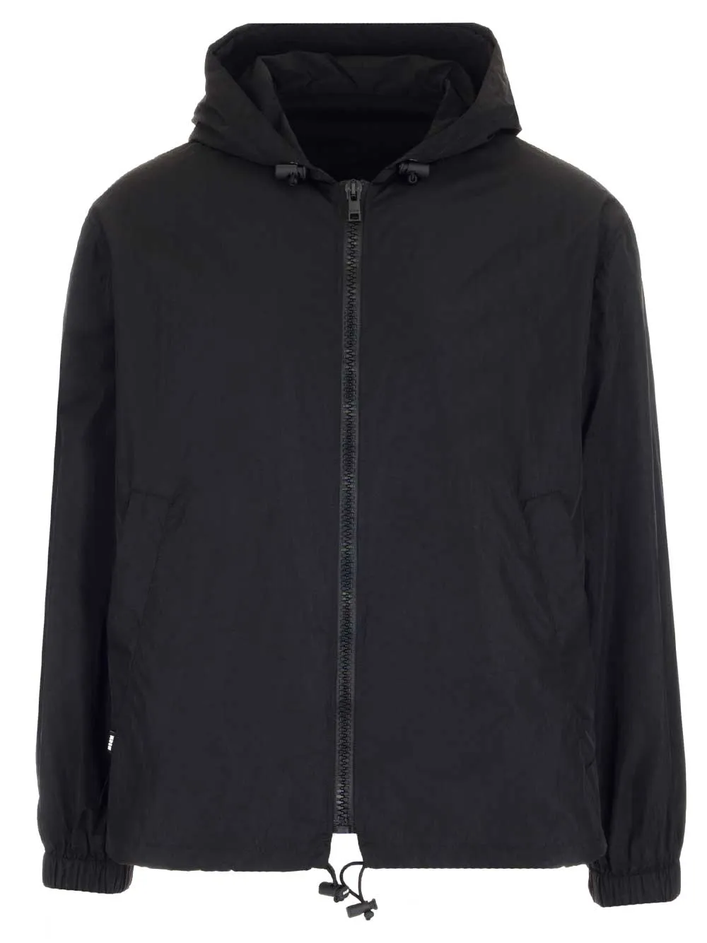 MSGM Logo Print Hooded Jacket