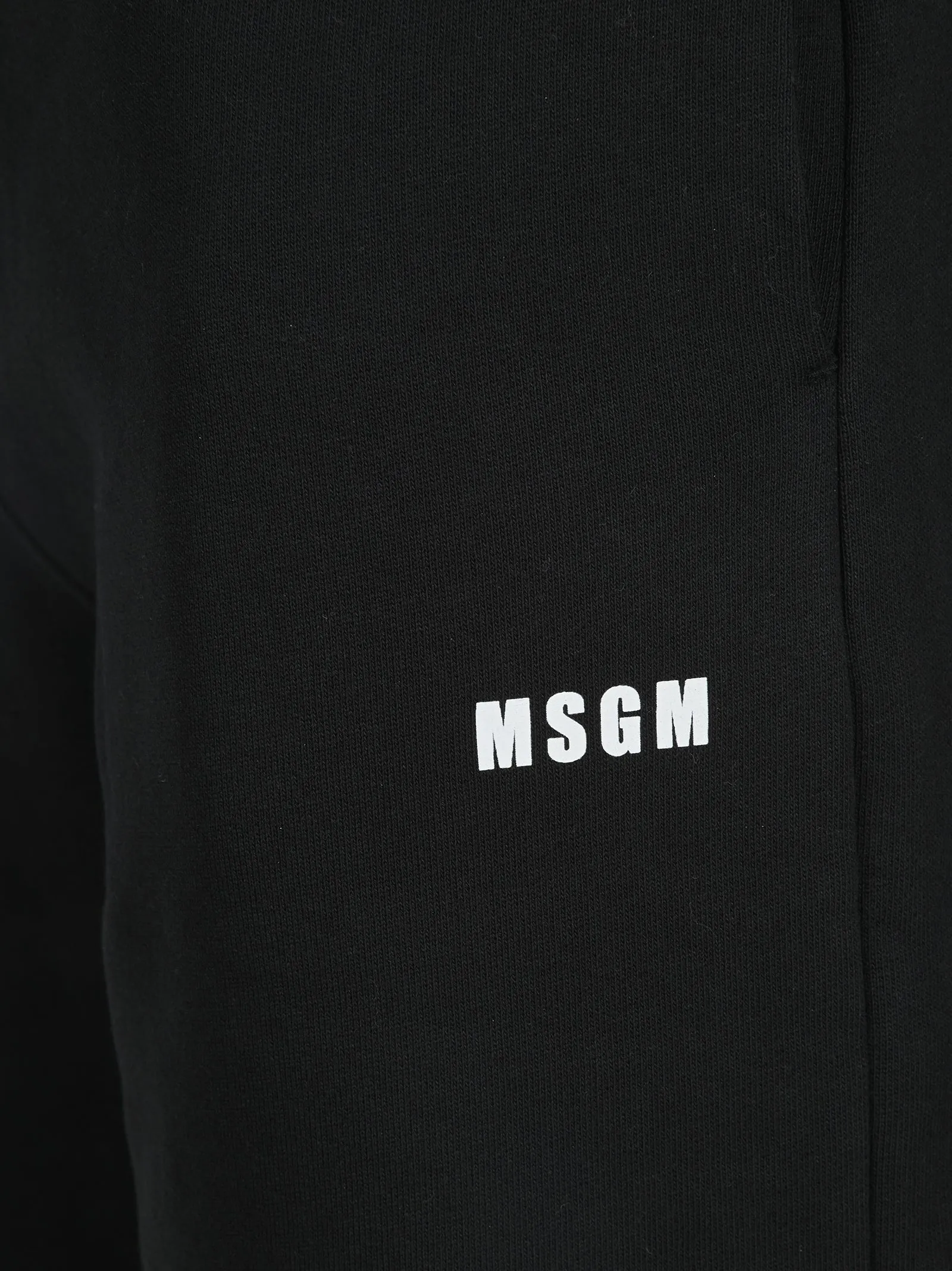 MSGM Logo Print Jogging Pants