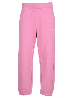MSGM Logo Print Track Pants