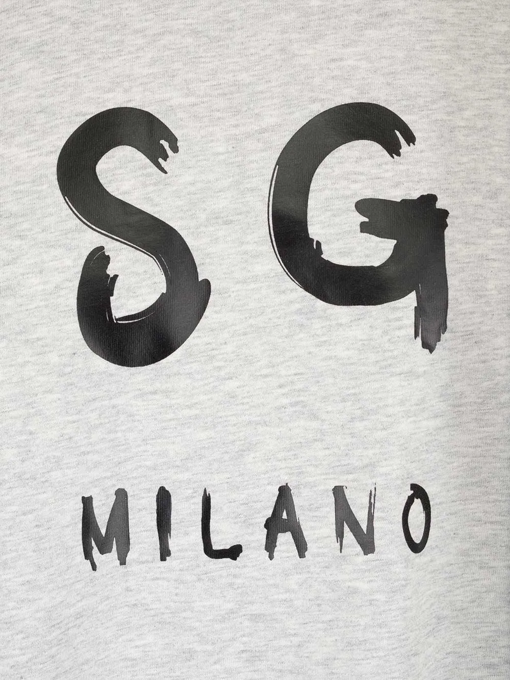MSGM Logo Printed Crewneck T-Shirt