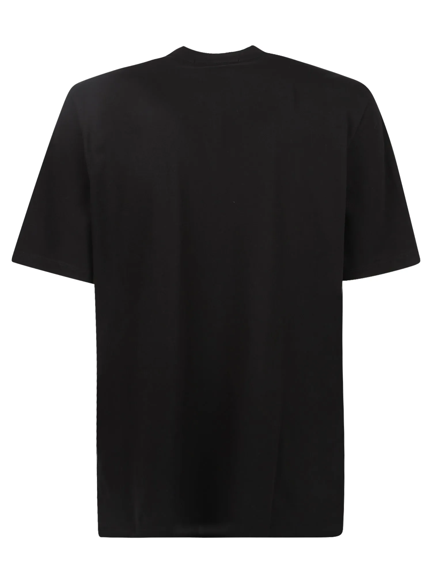 MSGM Logo Printed Crewneck T-Shirt