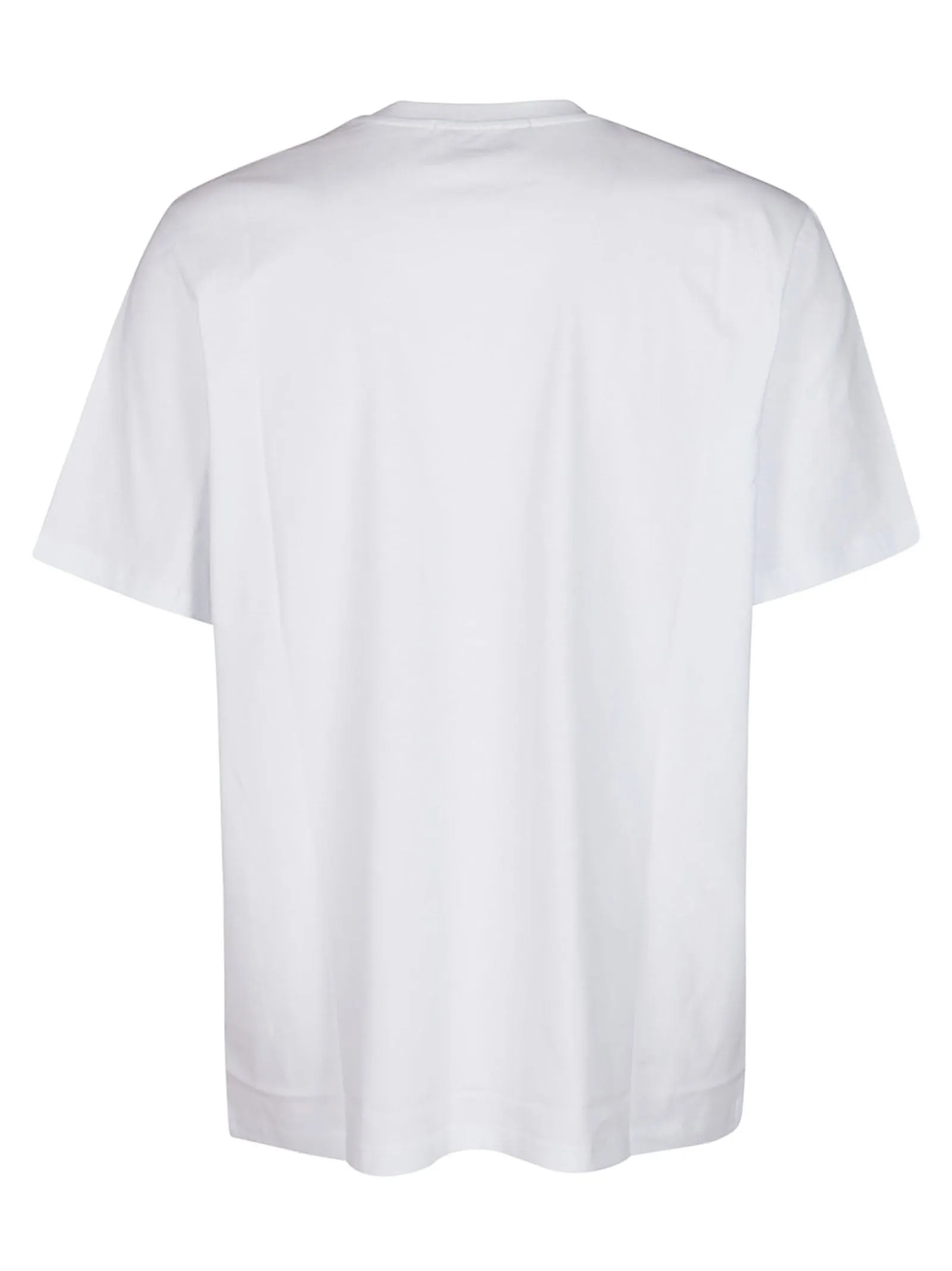 MSGM Logo Printed Crewneck T-Shirt