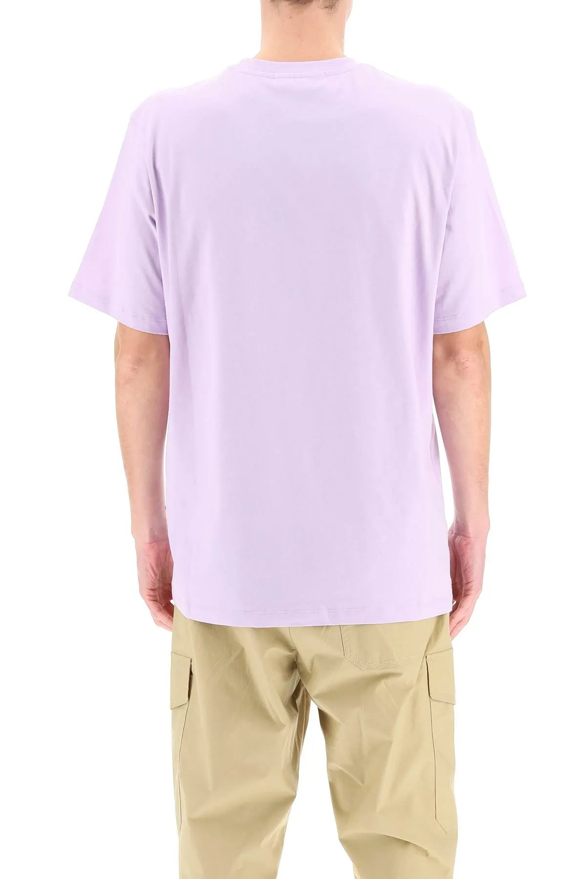 MSGM Logo Printed Crewneck T-Shirt
