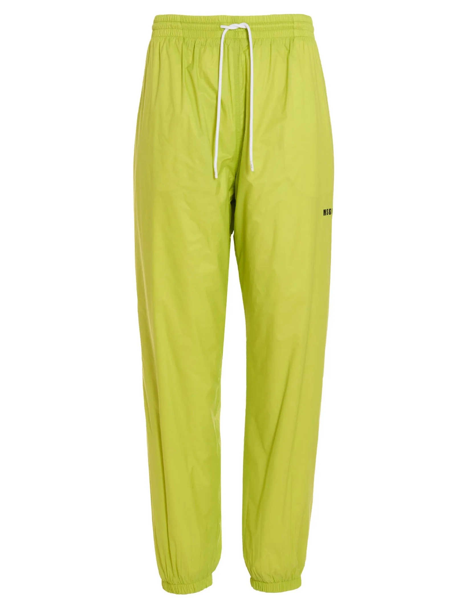 MSGM Logo Printed Drawstring Joggers