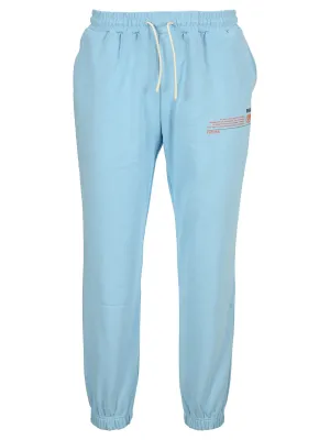 MSGM Logo Printed Drawstring Track Pants