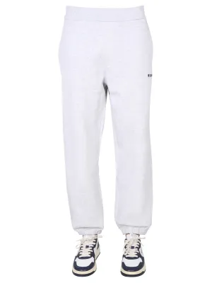 MSGM Logo Printed Jogging Pants