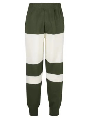 MSGM Panelled Elasticated Waist Track Pants