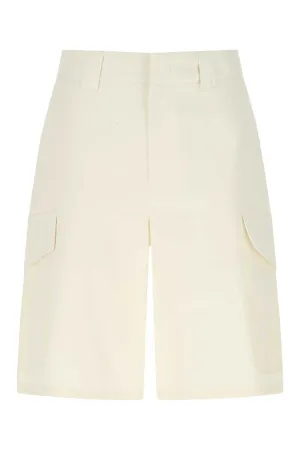 MSGM Shorts Button Detailed Shorts