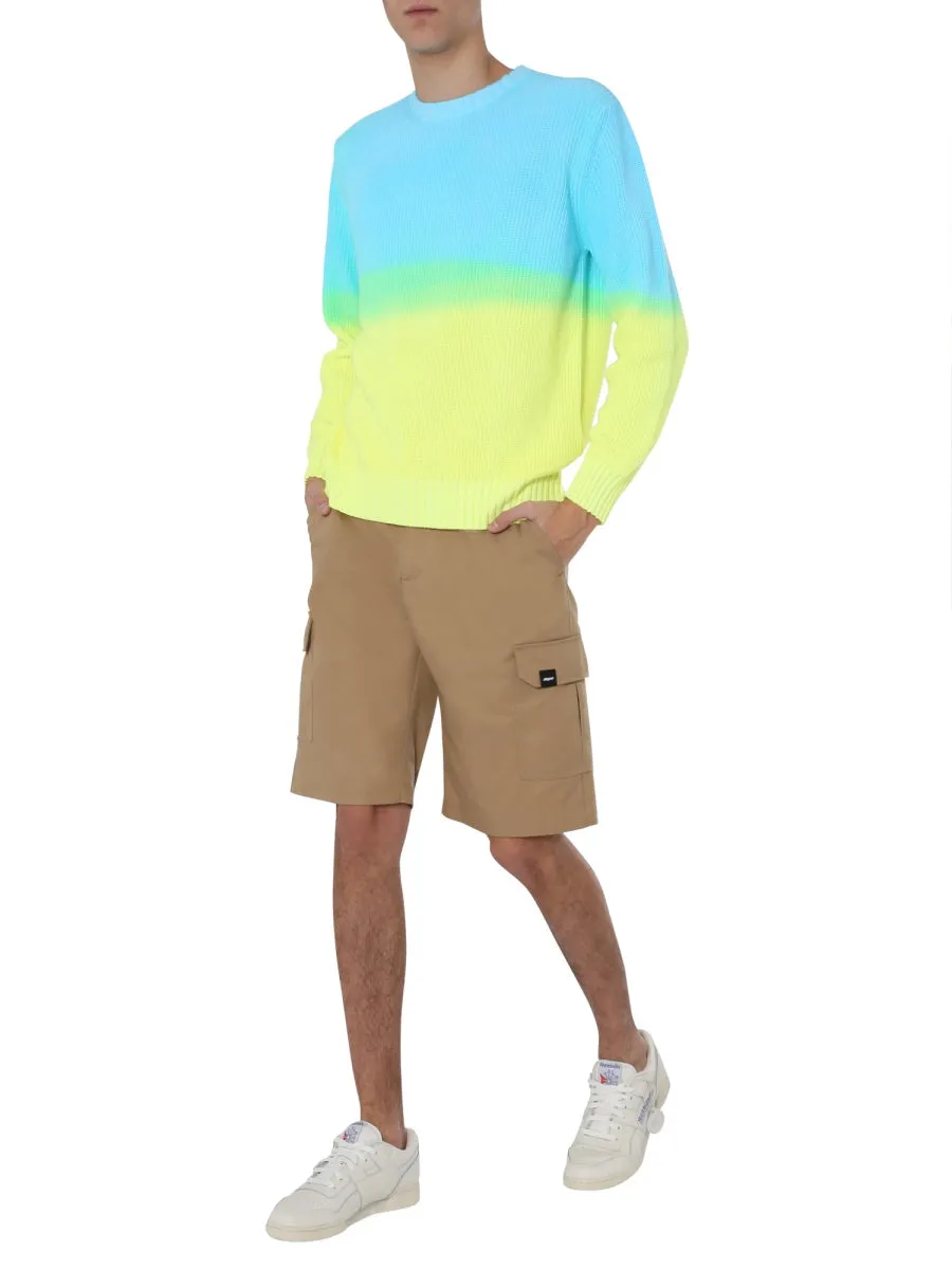 MSGM Side Pockets Cargo Shorts