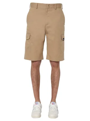 MSGM Side Pockets Cargo Shorts