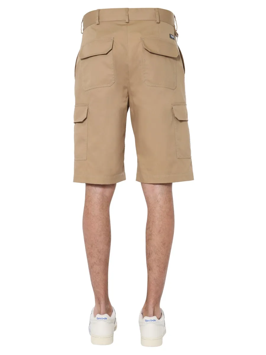 MSGM Side Pockets Cargo Shorts