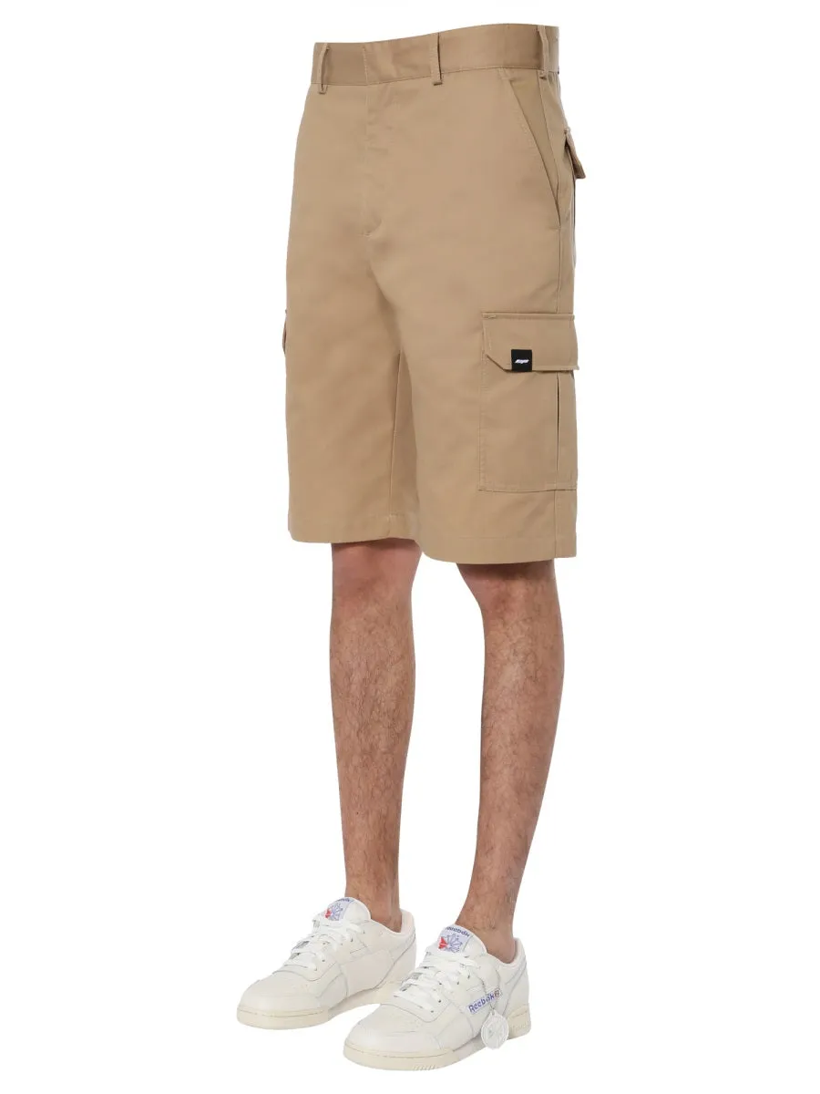 MSGM Side Pockets Cargo Shorts