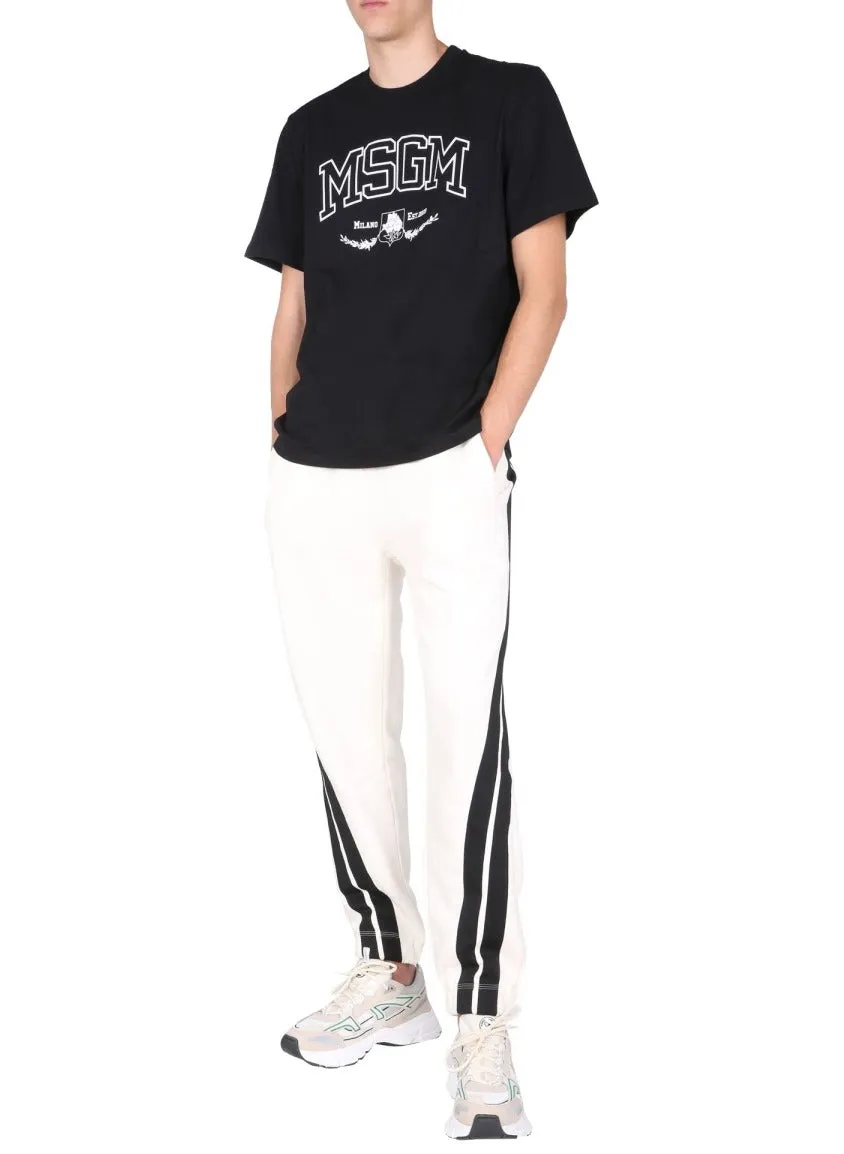 MSGM Side Striped Track Pants