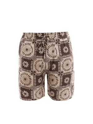 Nanushka All-Over Printed Drawstring Shorts