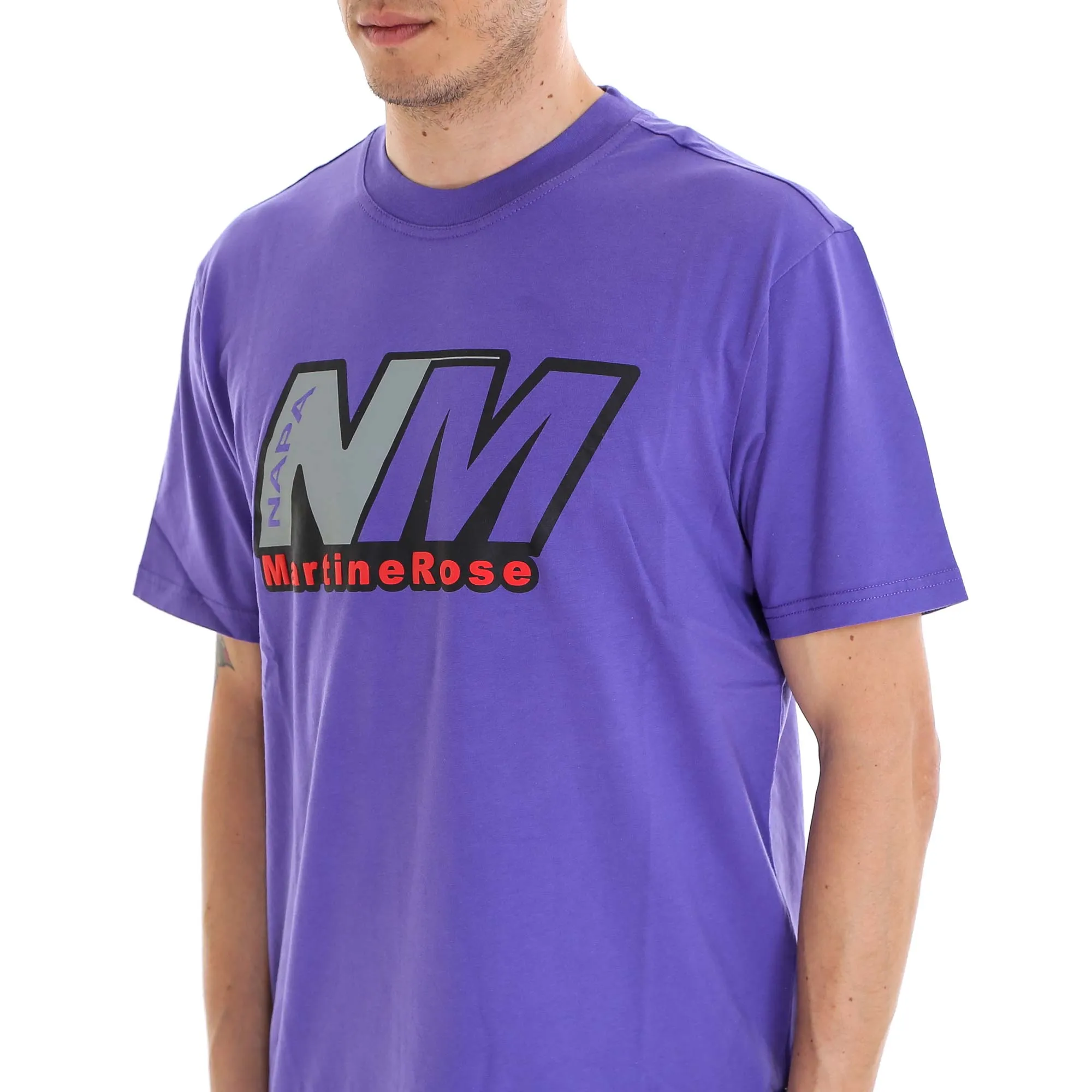 Napa By Martine Rose Graphic Printed Crewneck T-Shirt