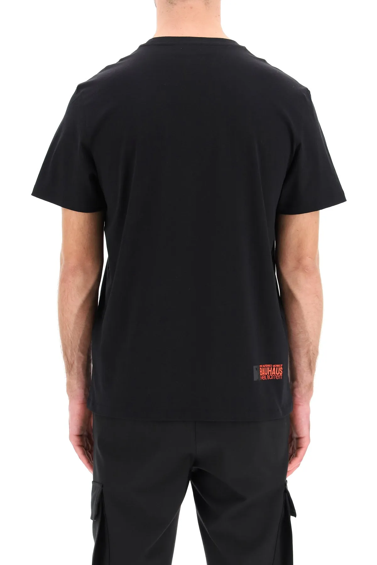 Neil Barrett Bauhaus Text Print T-Shirt
