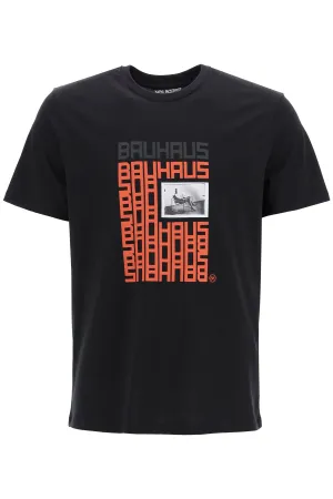 Neil Barrett Bauhaus Text Print T-Shirt