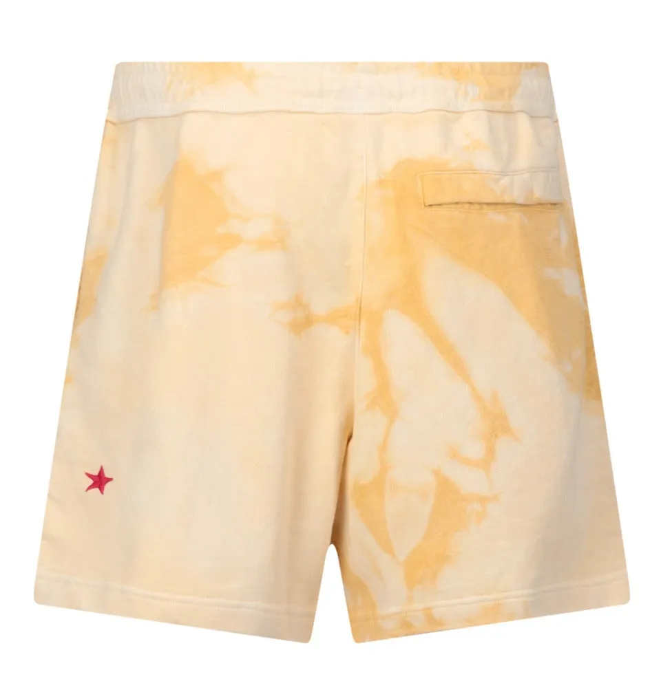 Nike Logo Embroidered Tie-Dyed Terry Shorts