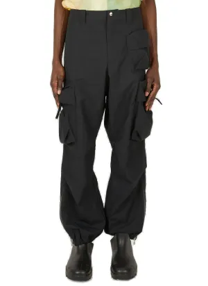 OAMC Zip-Detailed Straight Leg Puff Pants
