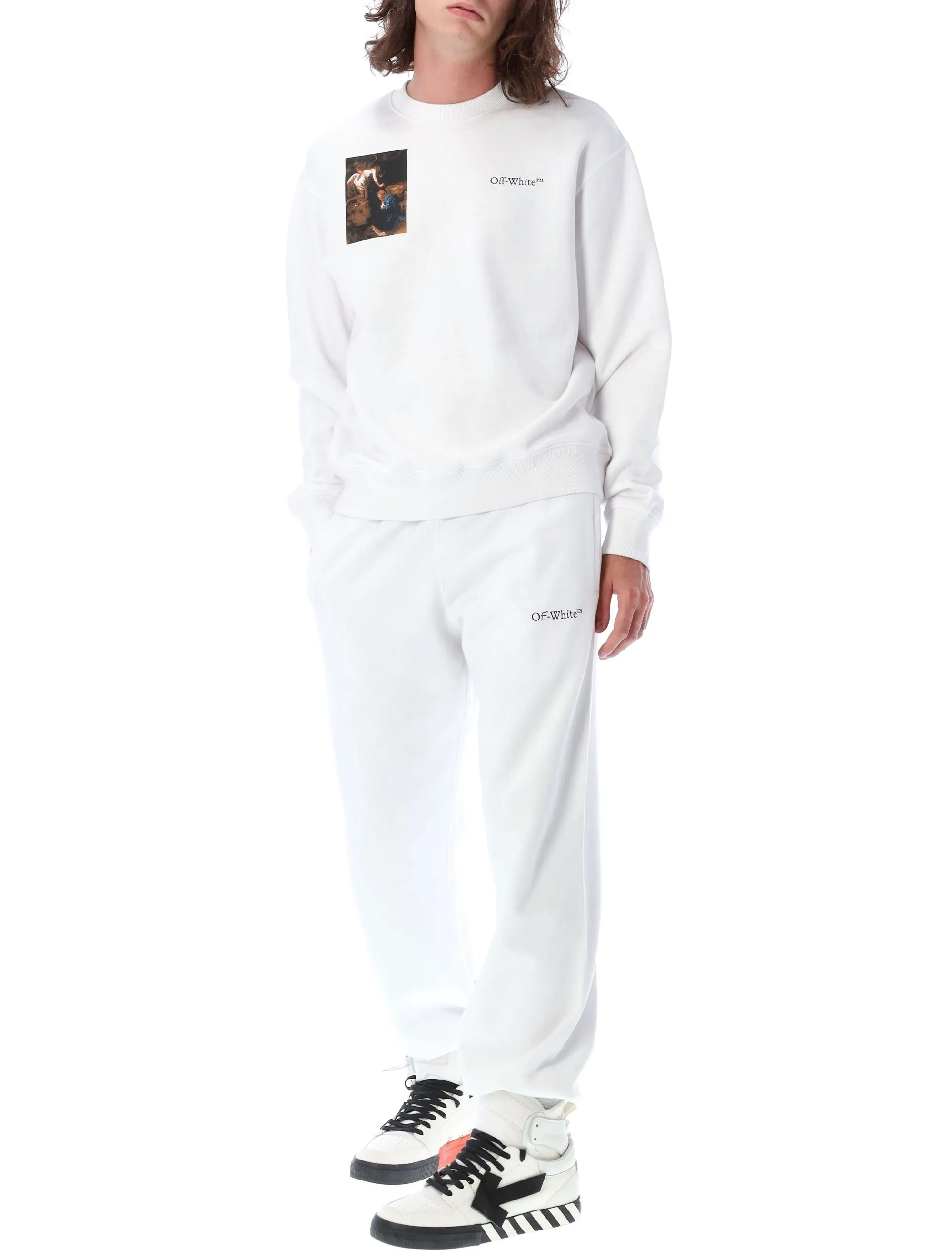 Off-White Caravaggio Arrows Logo Printed Track Pants