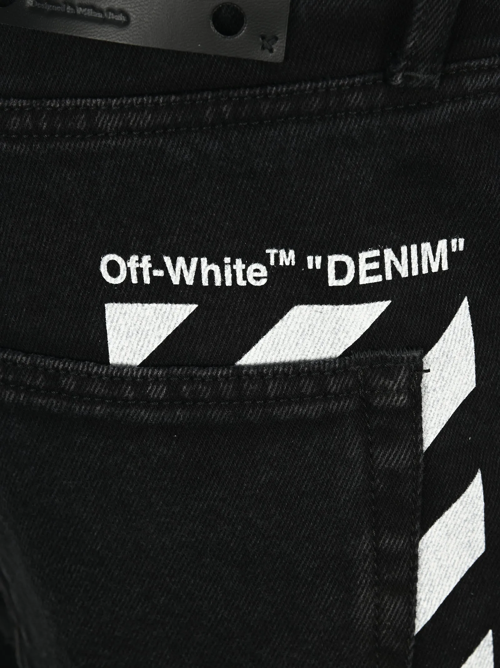 Off-White Diag Pocket Skinny Jeans